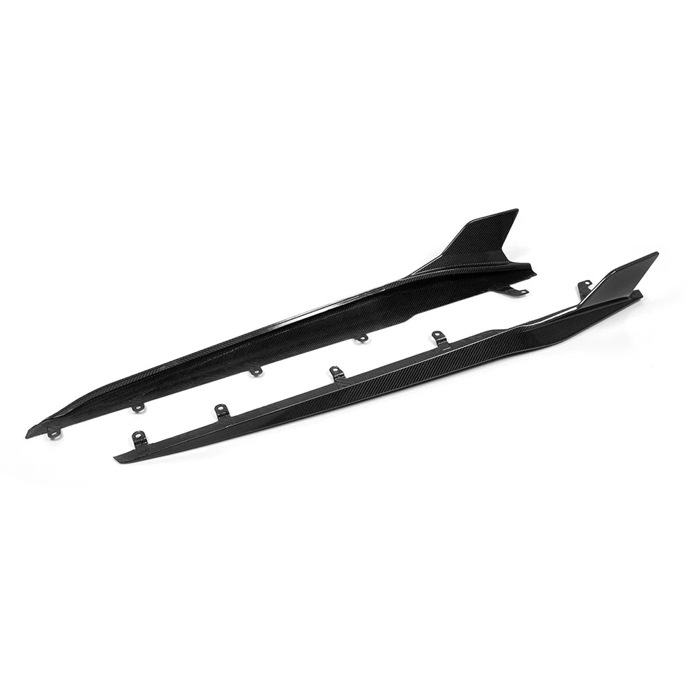BMW M8 F92 / F93 - SOOQOO Prepreg Carbon Fiber Side Skirt