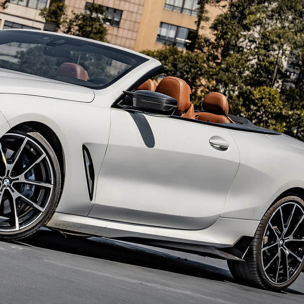 BMW M8 F92 / F93 - SOOQOO Prepreg Carbon Fiber Side Skirt