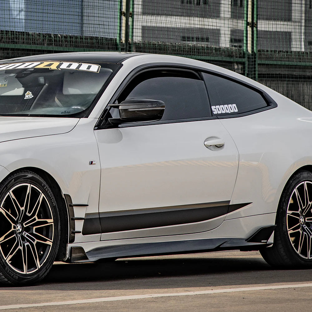 BMW G22/G23 4 Series - SQ Carbon Fiber Side Skirts