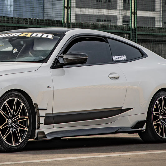 BMW G22/G23 4 Series - SQ Carbon Fiber Side Skirts