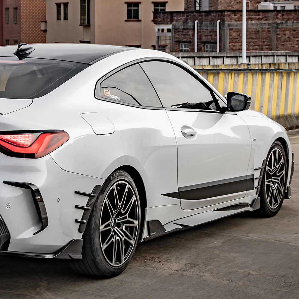 BMW G22/G23 4 Series - SQ Carbon Fiber Side Skirts