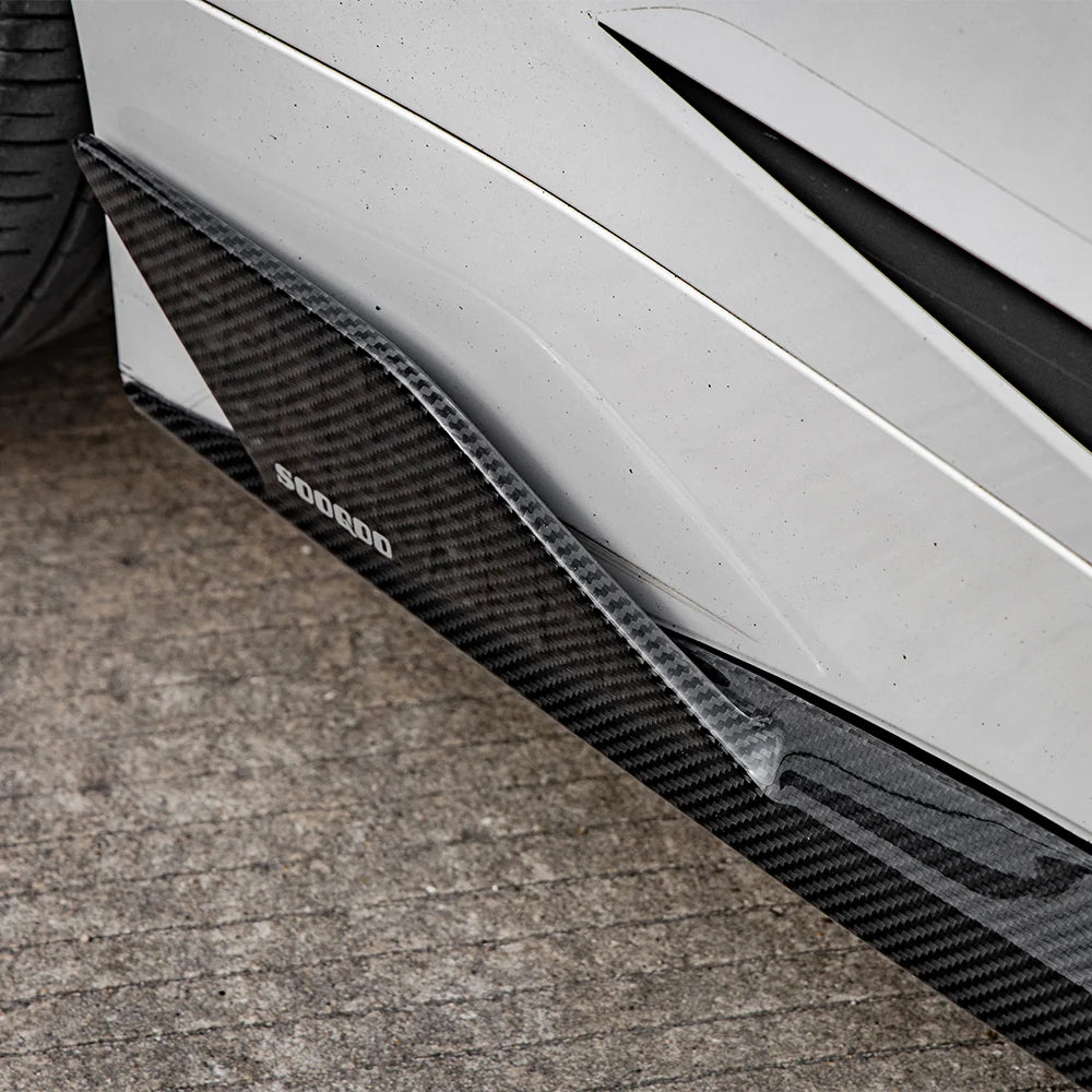 BMW G22/G23 4 Series - SQ Carbon Fiber Side Skirts