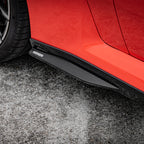 BMW G87 M2 Carbon Fiber Side Skirt Extensions