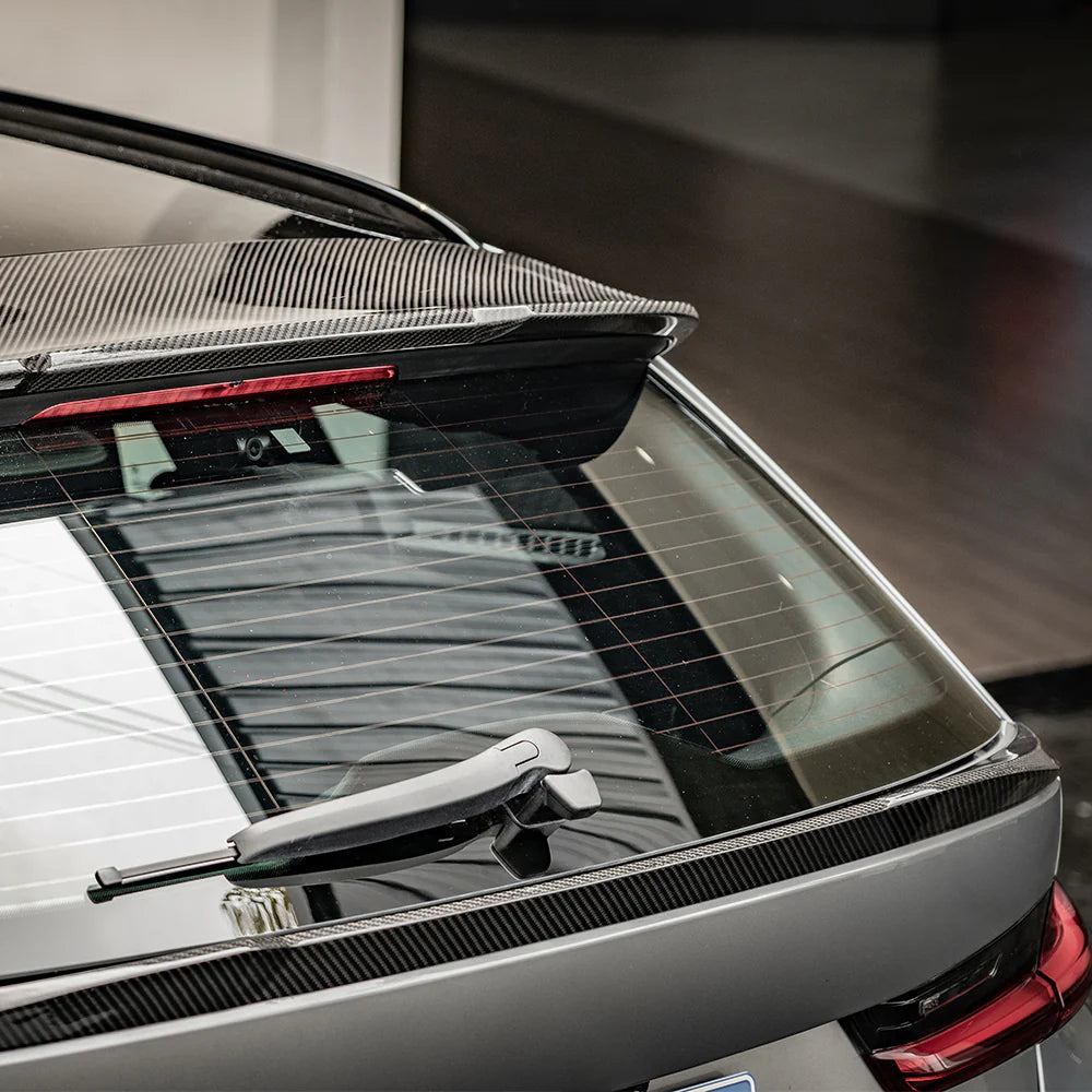 BMW M3 G81 – SOOQOO Prepreg Carbon Fiber Rear Spoiler