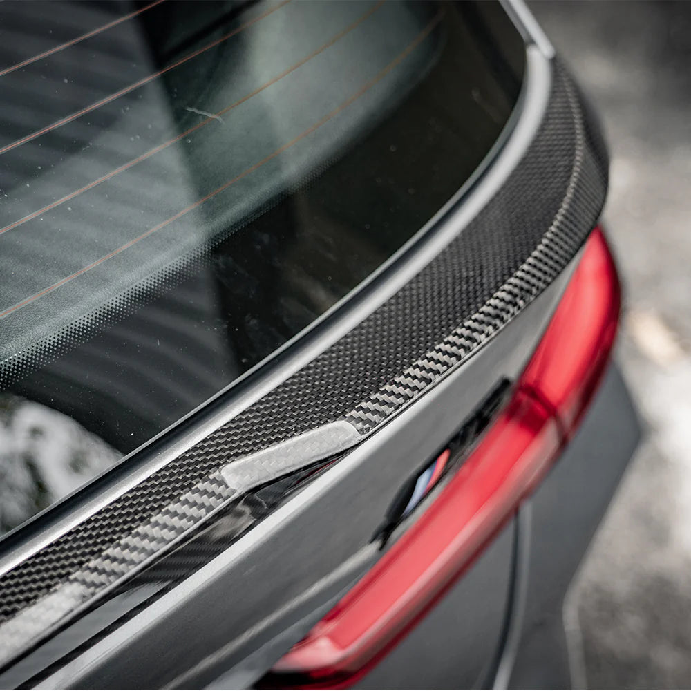 BMW M3 G81 – SOOQOO Prepreg Carbon Fiber Rear Spoiler