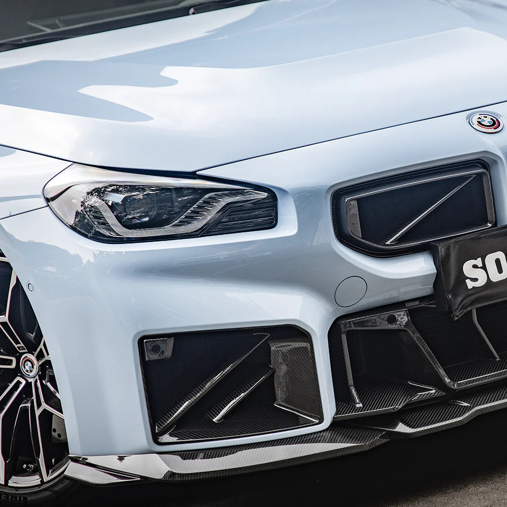 BMW M2 G87 - SOOQOO Prepreg Carbon Fiber Air Inlets