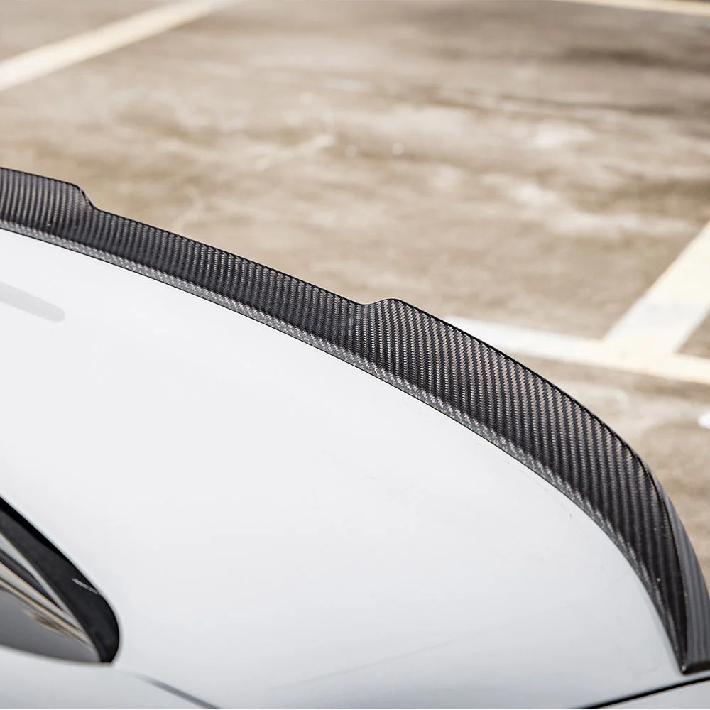 BMW G87 M2 & G42 2 Series - V Style Carbon Fiber Trunk Spoiler