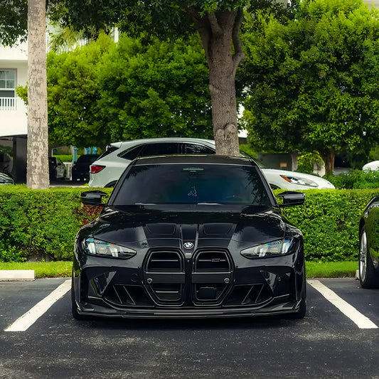 BMW M3 G80/G81 & M4 G82/G83 - Carbon Fiber SQ-V Front Grille
