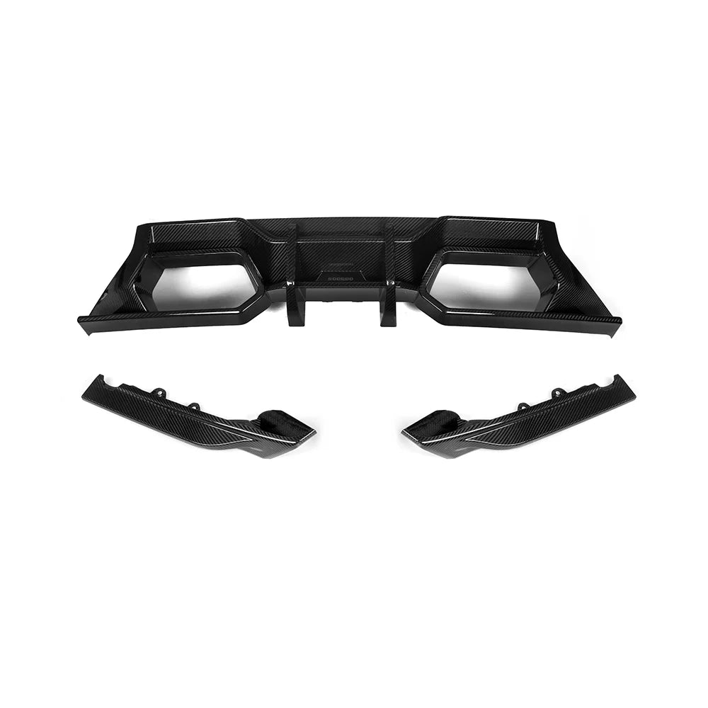 BMW G87 M2 SOOQOO Rear Carbon Fiber Diffuser
