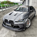 BMW G80/G82 M3 M4 – SOOQOO V2 Prepreg Carbon Fiber Front Lip