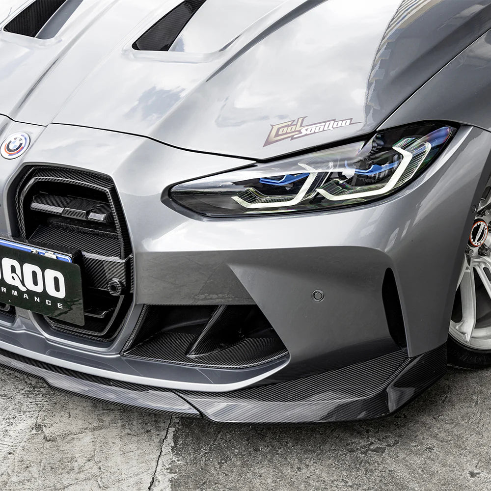 BMW G80/G82 M3 M4 – SOOQOO V2 Prepreg Carbon Fiber Front Lip