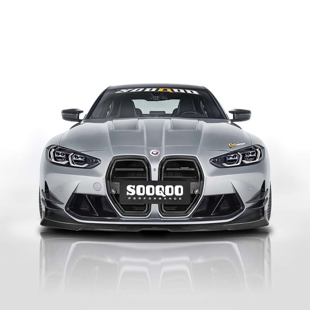 BMW G80/G82 M3 M4 – SOOQOO V2 Prepreg Carbon Fiber Front Lip