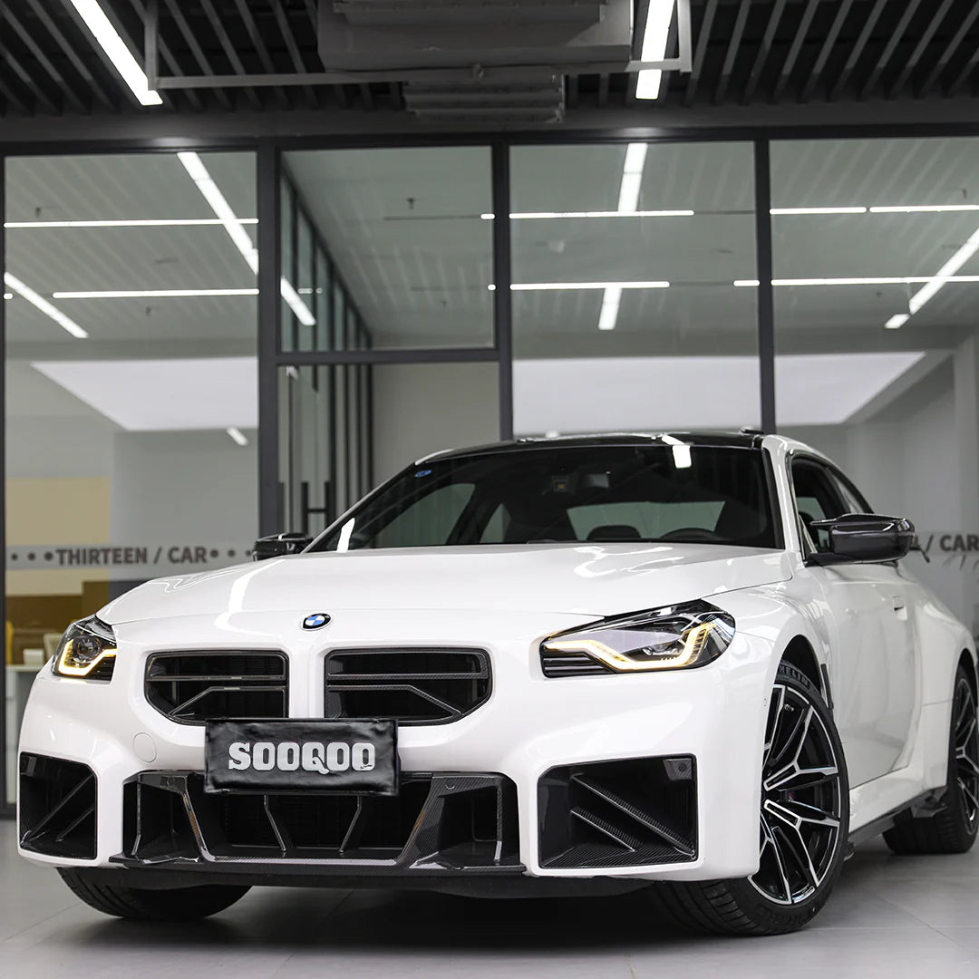 BMW M2 G87 - SOOQOO V2 Prepreg Carbon Fiber Front Grille