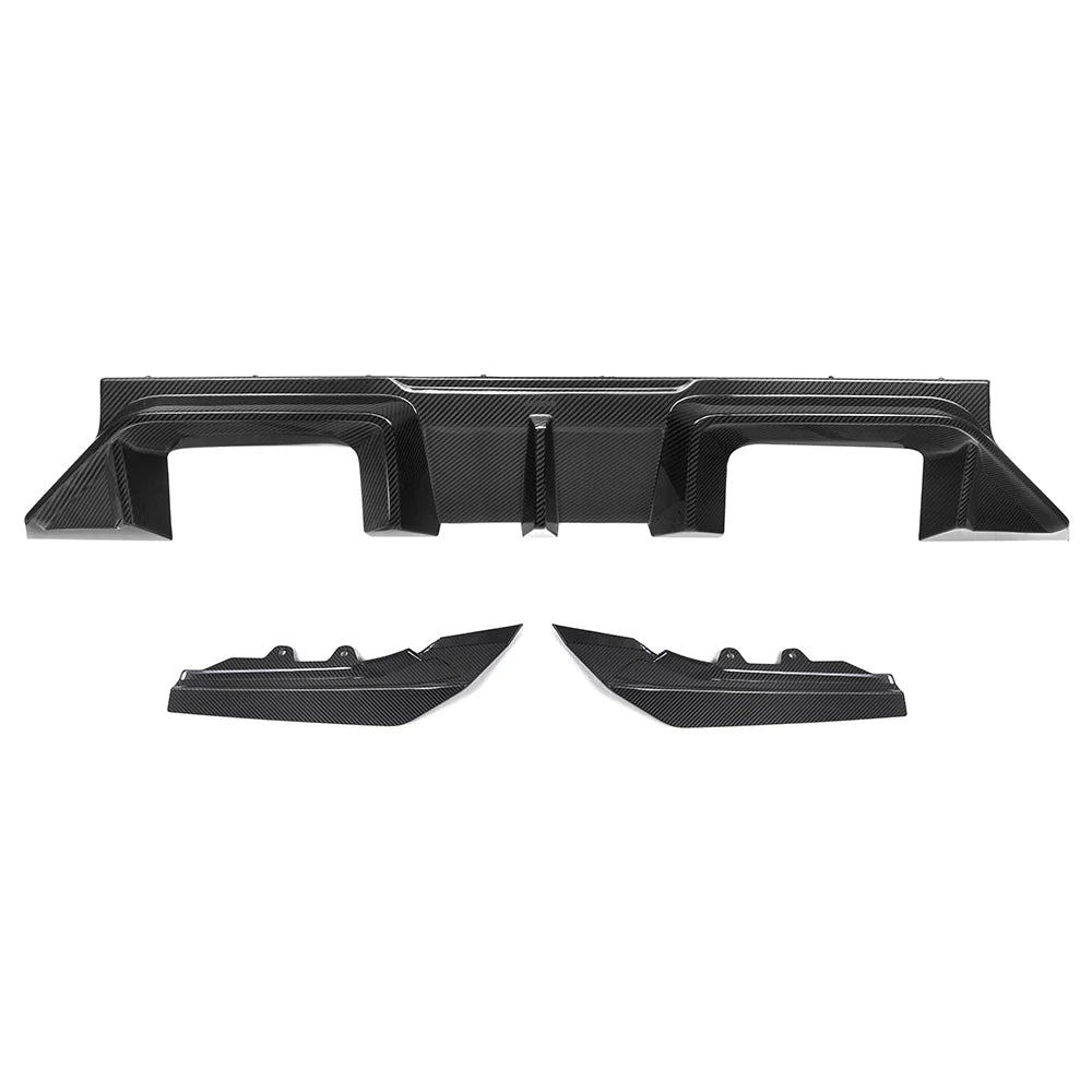 BMW M2 G87 - SOOQOO V2 Prepreg Carbon Fiber Rear Diffuser