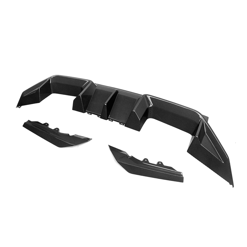 BMW M2 G87 - SOOQOO V2 Prepreg Carbon Fiber Rear Diffuser
