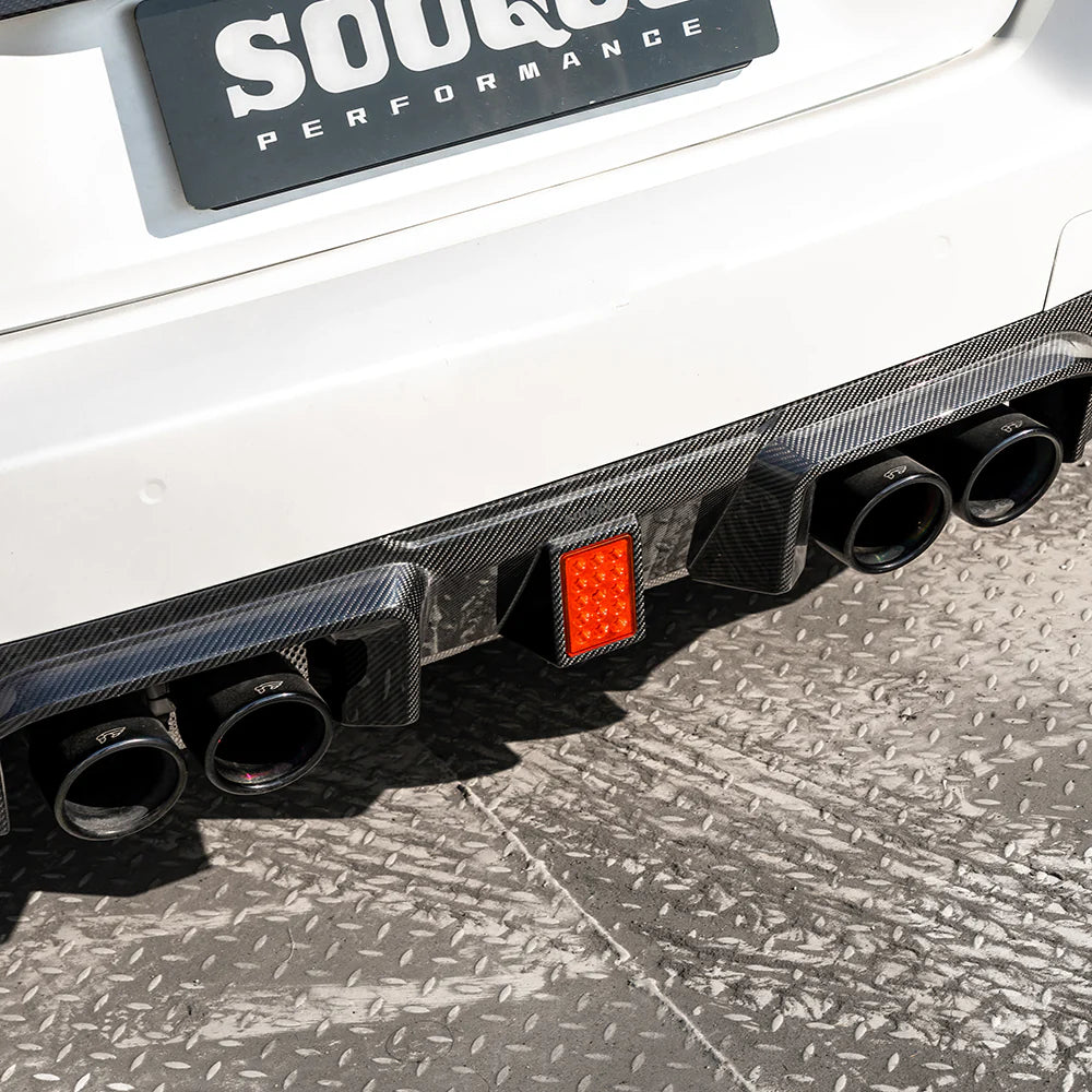 BMW M2 G87 - SOOQOO V3 Prepreg Carbon Fiber Rear Diffuser