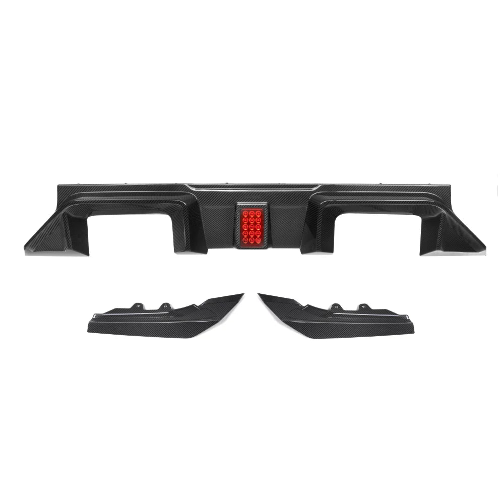 BMW M2 G87 - SOOQOO V3 Prepreg Carbon Fiber Rear Diffuser