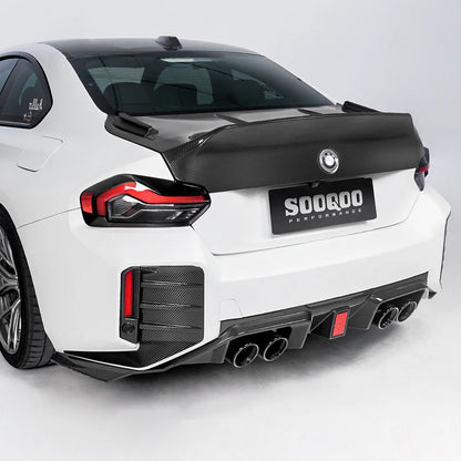 BMW M2 G87 - SOOQOO V3 Prepreg Carbon Fiber Rear Diffuser