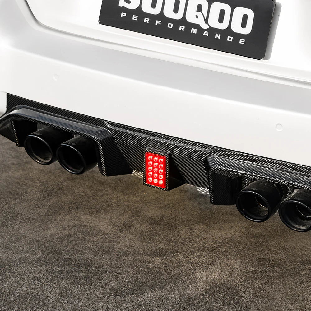 BMW M2 G87 - SOOQOO V3 Prepreg Carbon Fiber Rear Diffuser