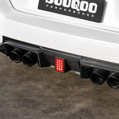 BMW M2 G87 - SOOQOO V3 Prepreg Carbon Fiber Rear Diffuser