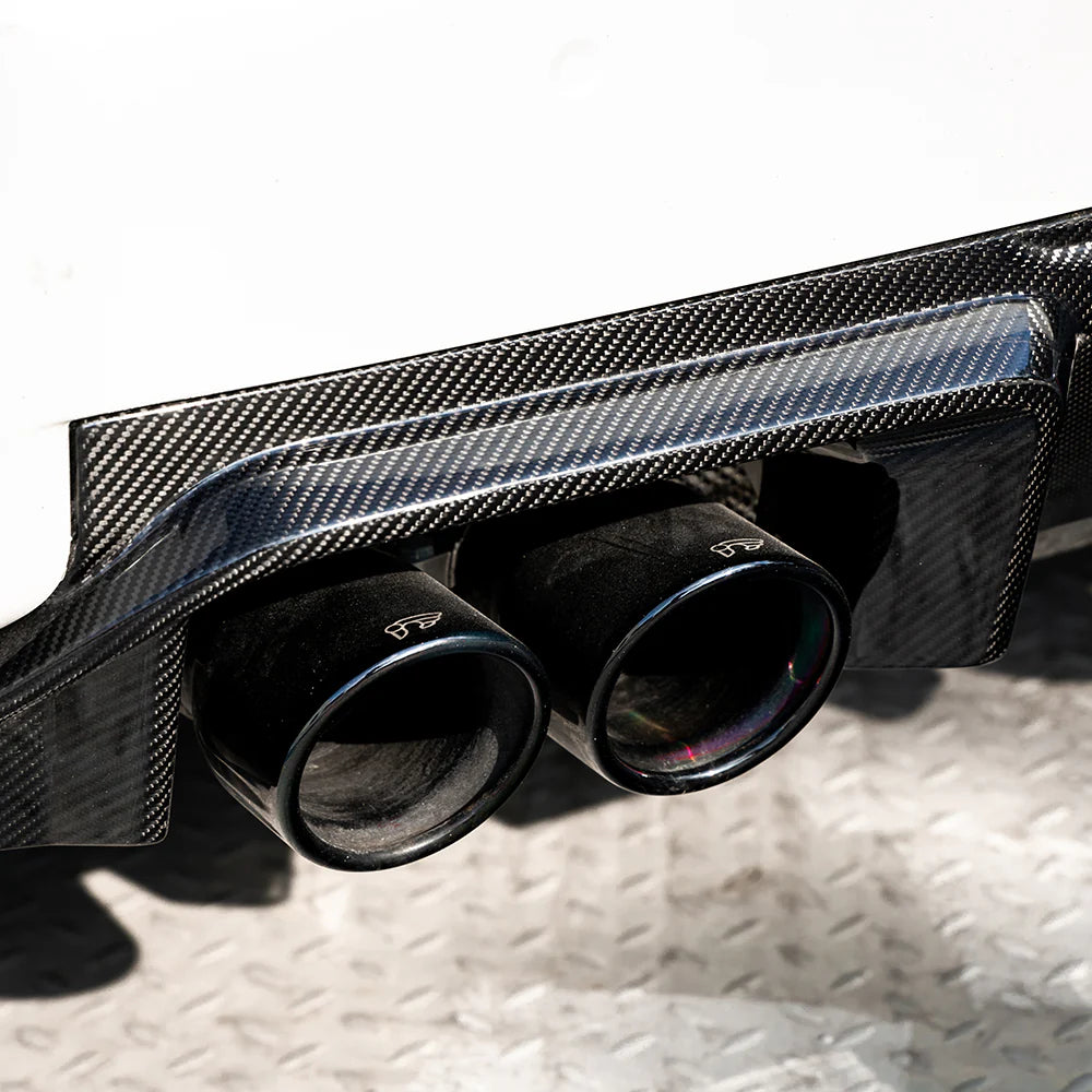 BMW M2 G87 - SOOQOO V3 Prepreg Carbon Fiber Rear Diffuser