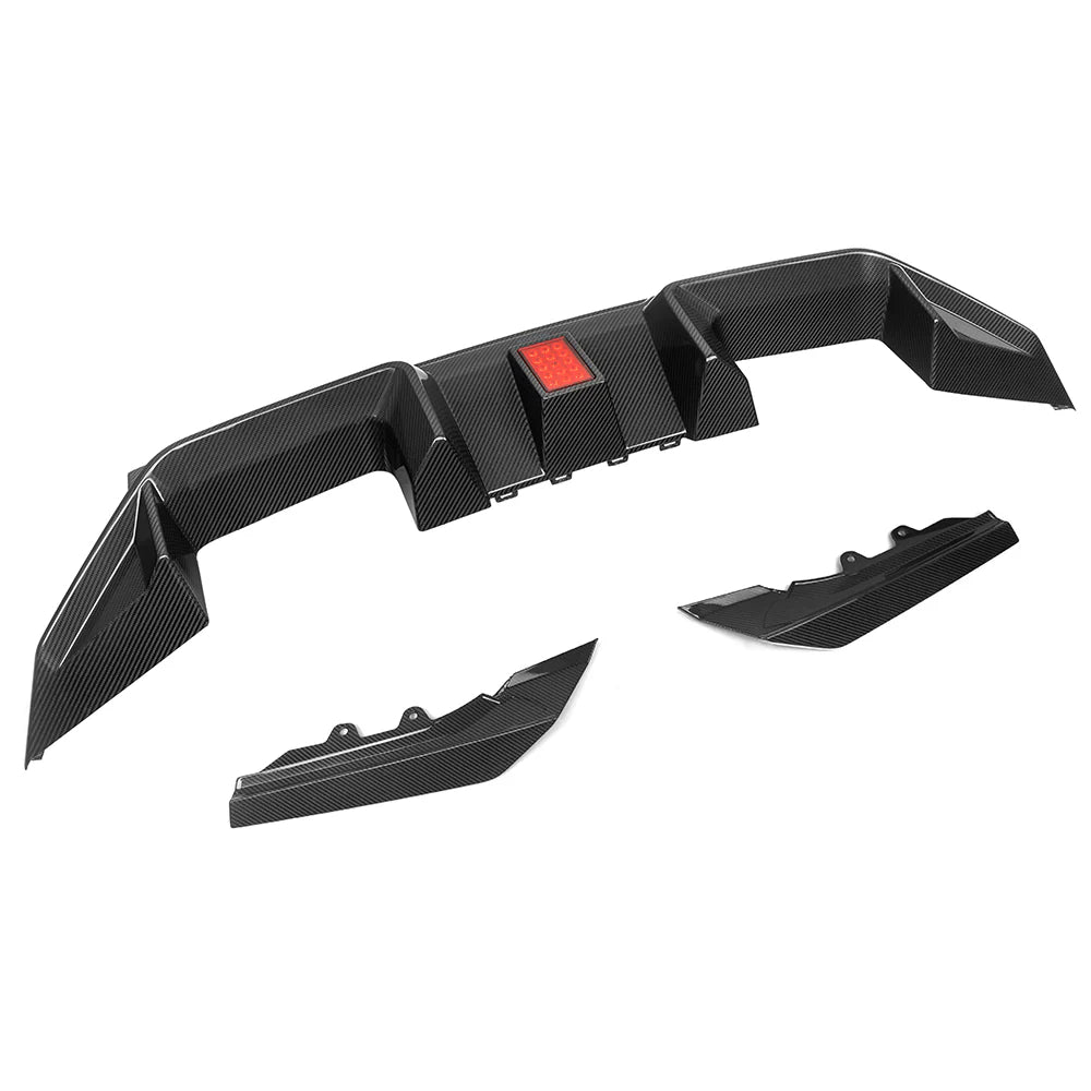 BMW M2 G87 - SOOQOO V3 Prepreg Carbon Fiber Rear Diffuser