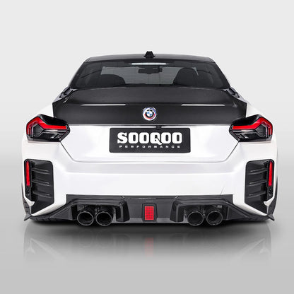 BMW M2 G87 - SOOQOO V3 Prepreg Carbon Fiber Rear Diffuser