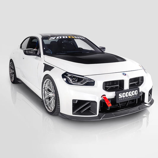 BMW M2 G87 - SOOQOO V3 Prepreg Carbon Fiber Front Lip