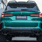 BMW X5M F95 - SOOQOO Prepreg Carbon Fiber Rear Diffuser