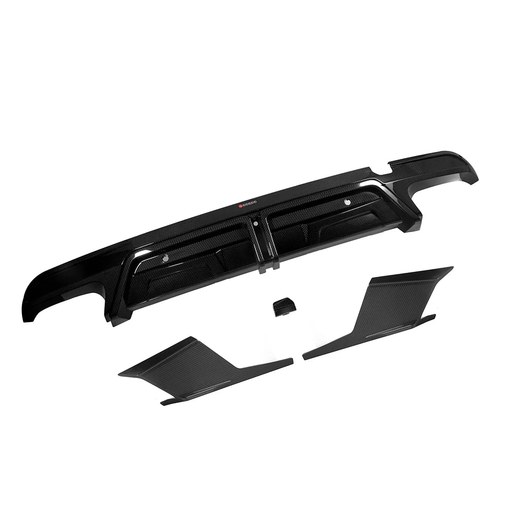 BMW X5M F95 - SOOQOO Prepreg Carbon Fiber Rear Diffuser