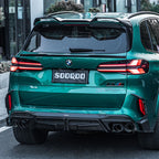 BMW X5M F95 - SOOQOO Prepreg Carbon Fiber Rear Diffuser