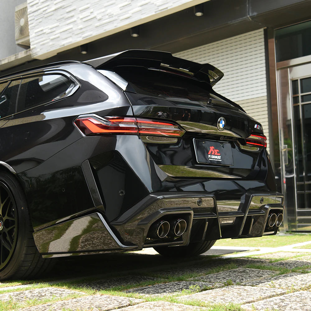 BMW M5 G99 - SOOQOO Prepreg Carbon Fiber Top Spoiler