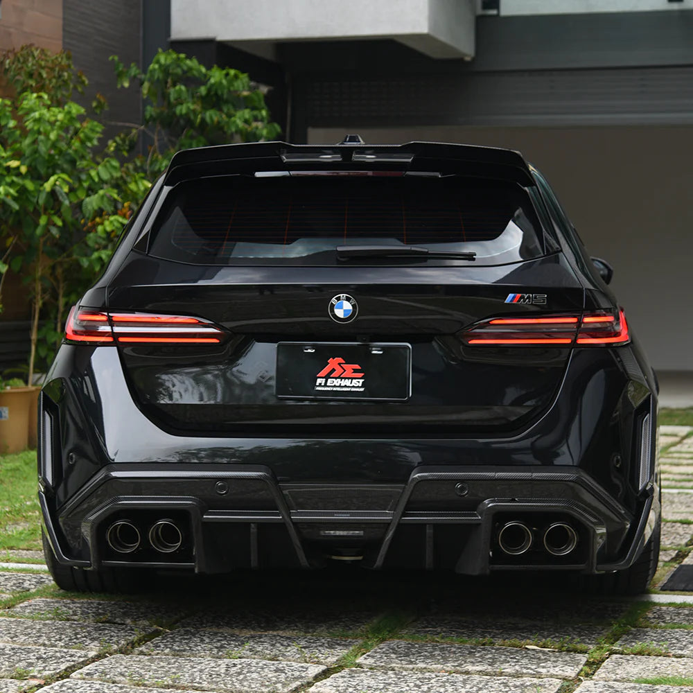 BMW M5 G99 - SOOQOO Prepreg Carbon Fiber Top Spoiler