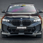 BMW X6 G06 Facelift - SOOQOO Prepreg Carbon Fiber Front Lip
