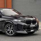BMW X6 G06 Facelift - SOOQOO Prepreg Carbon Fiber Front Lip