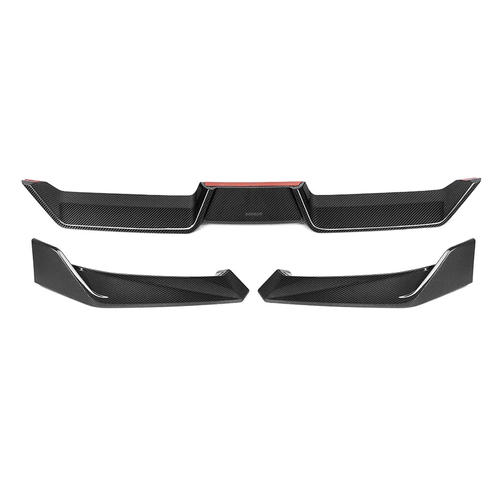 BMW X6 G06 Facelift - SOOQOO Prepreg Carbon Fiber Front Lip