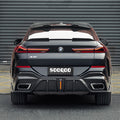 BMW X6 G06 - SOOQOO Prepreg Carbon Fiber Rear Diffuser with Brake Light