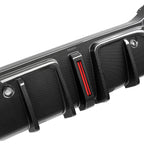 BMW X6 G06 - SOOQOO Prepreg Carbon Fiber Rear Diffuser with Brake Light