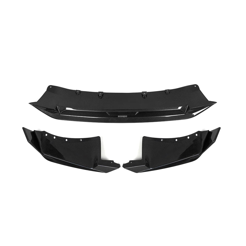 BMW X5 G05 LCI - SOOQOO Prepreg Carbon Fiber Front Lip