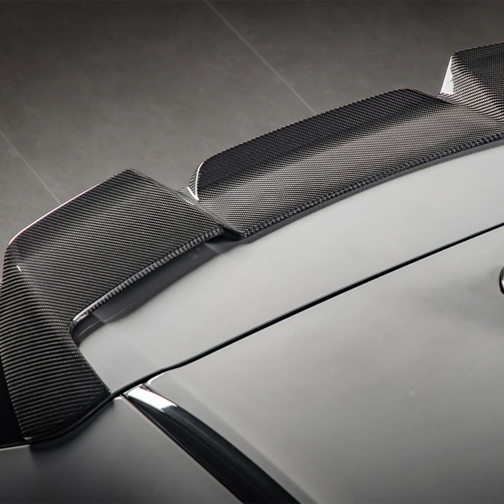 BMW X5 G05 - SOOQOO Prepreg Carbon Fiber Top Spoiler