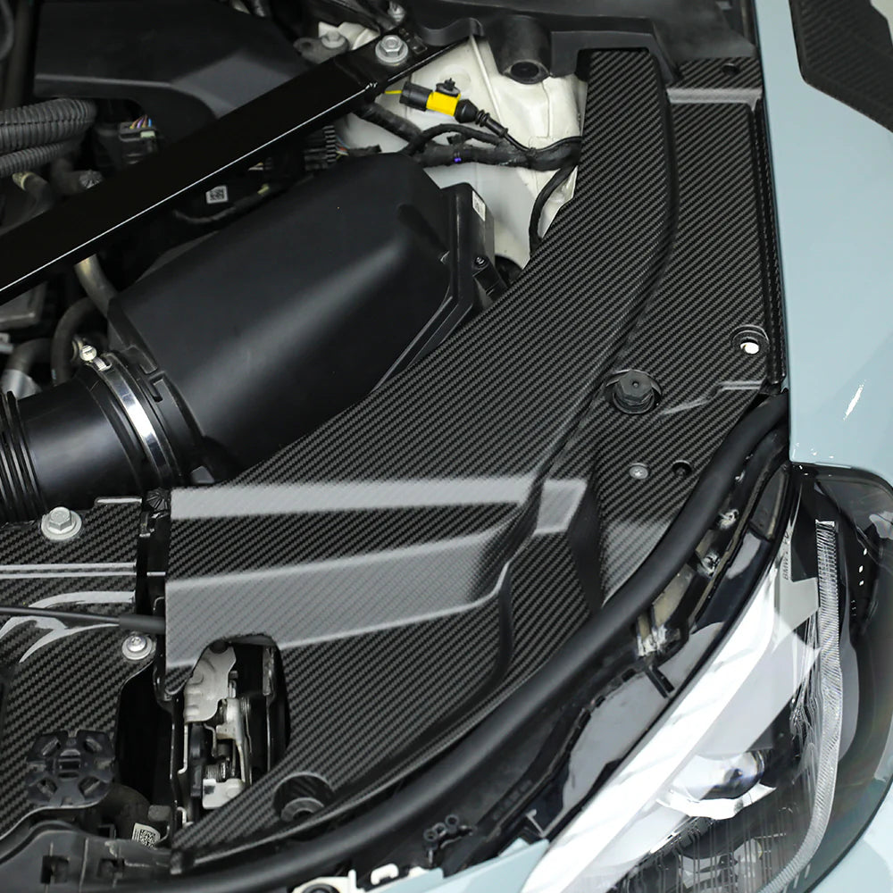 BMW M2 G87 - SOOQOO Prepreg Carbon Fiber Engine Bay Trim Set