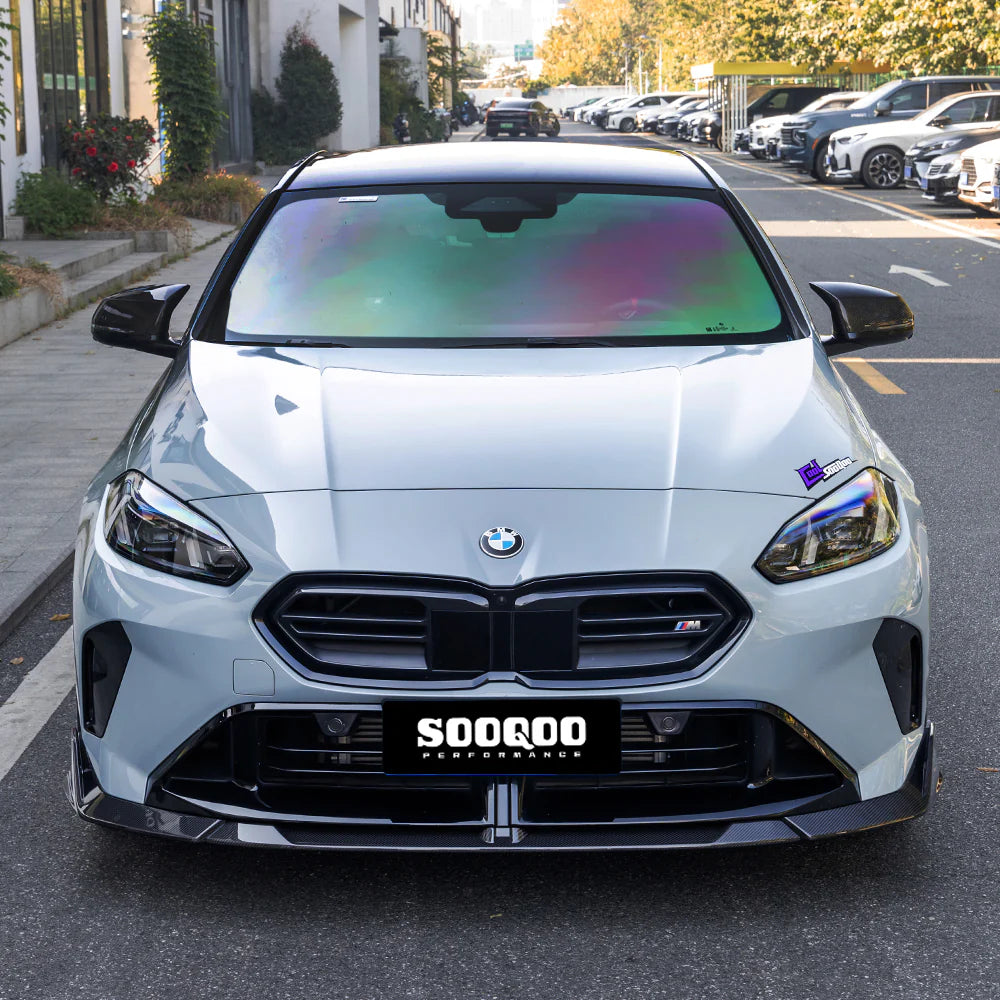 BMW 2 Series F74 - SOOQOO Prepreg Carbon Fiber Front Lip