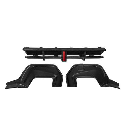 BMW 2 Series F74 - SOOQOO Prepreg Carbon Fiber Rear Diffuser