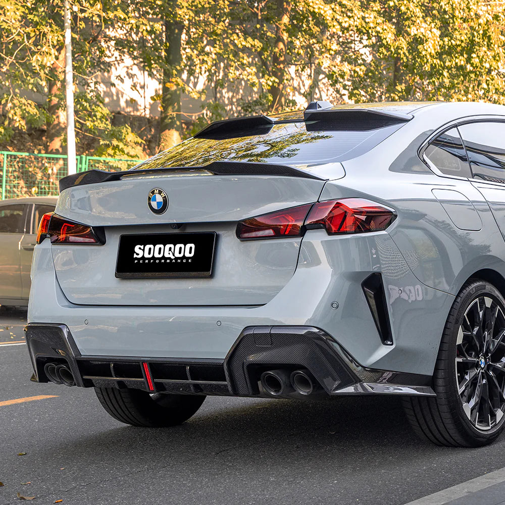 BMW 2 Series F74 - SOOQOO Prepreg Carbon Fiber Rear Diffuser