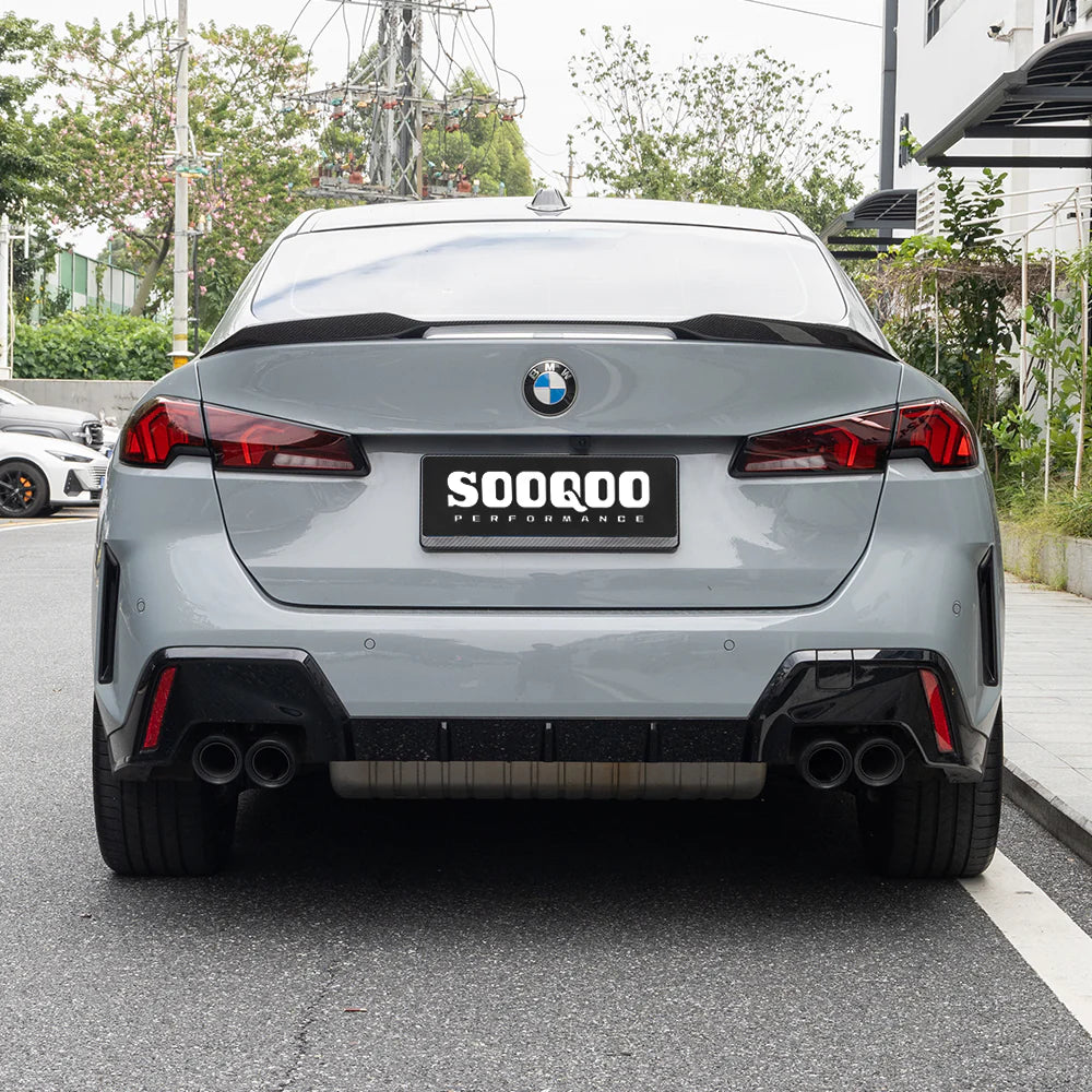 BMW 2 Series F74 - SOOQOO Prepreg Carbon Fiber Rear Spoiler