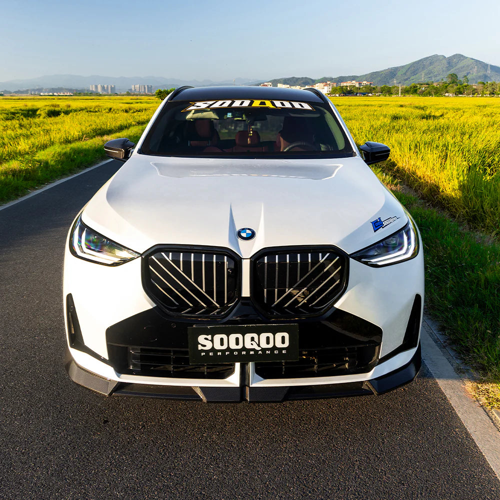 BMW X3 G45 - SOOQOO Prepreg Carbon Fiber Front Lip