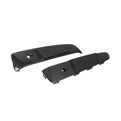 BMW X3 G45 - SOOQOO Prepreg Carbon Fiber Rear Bumper Inserts