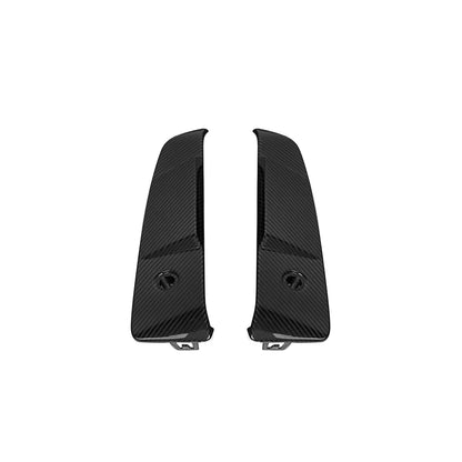 BMW X3 G45 - SOOQOO Prepreg Carbon Fiber Rear Bumper Inserts
