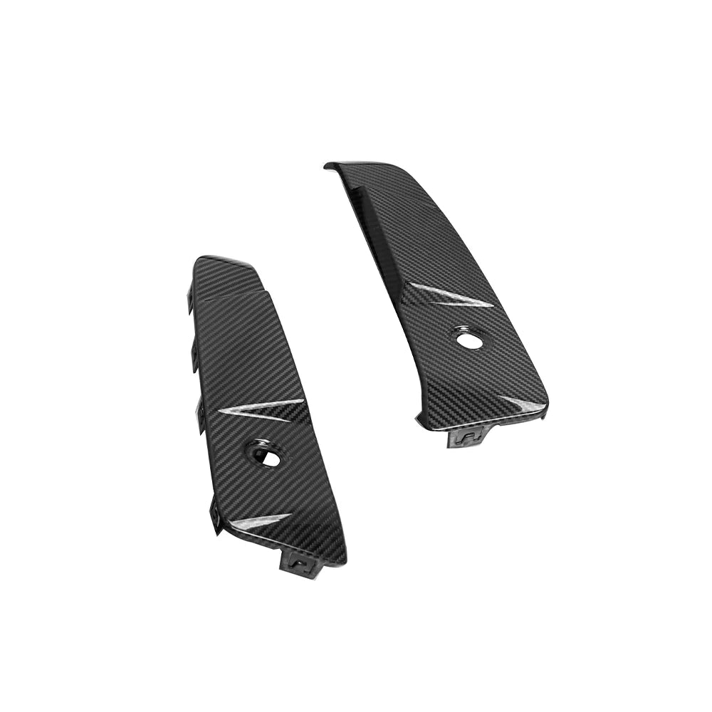 BMW X3 G45 - SOOQOO Prepreg Carbon Fiber Rear Bumper Inserts
