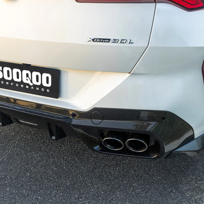 BMW X3 G45 - SOOQOO Prepreg Carbon Fiber Rear Diffuser